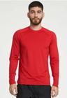 Camiseta Térmica Proteção Solar UV 50+ Masculina Manga Longa Vermelha - Rota do Mar