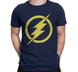 Camiseta the flash personagem 100% algodão unissex lançamento