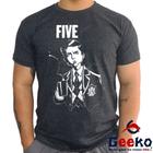 Camiseta The Umbrella Academy 100% Algodão Five Geeko