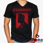 Camiseta The Weeknd 100% Algodão Starboy Geeko