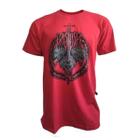 Camiseta The Witcher Beasts 100% Algodão G Vermelho Piticas 18894