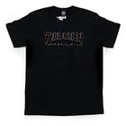 Camiseta Thrasher ORIGINAL Spectrum preta