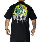 Camiseta Throne Milo Cachorro Mascara Hip Hop Preto