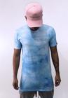 Camiseta Tie Dye C.O Azul longline - CO Oficial