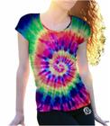 Camiseta tie dye Feminina Blusa Roupas Camisa Tai dai 2