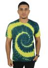 Camiseta Tie Dye Hippie Espiral Algodão