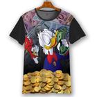 Camiseta Mandrake Pato Donald Tio Patinhas Favela Dry#