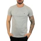 Camiseta Tommy Hilfiger Básica Cinza