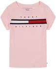 Camiseta Tommy Hilfiger feminina de manga curta 3T Rose Shadow