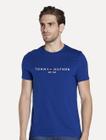 Camiseta Tommy Hilfiger Masculina Core Logo Tee Azul Royal