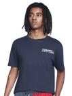 Camiseta Tommy Jeans Masculina Classic Athletic Chest Logo Azul Marinho