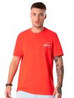 Camiseta Tommy Jeans Masculina Embroidered Signature Vermelha