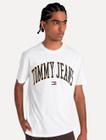 Camiseta Tommy Jeans Masculina Regular Classic Gold Arch Branca