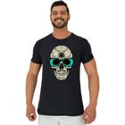 Camiseta Tradicional Manga Curta MXD Conceito Caveira Popstar