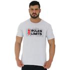 Camiseta Tradicional Manga Curta MXD Conceito No Rules No Limits