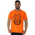 Camiseta Tradicional Manga Curta MXD Conceito Pitbull Gangster