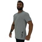 Camiseta Tradicional Masculina MXD Conceito Estampa Lateral Logo Vertical