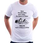 Camiseta Trilha com a titia e o titio Trekking - Foca na Moda