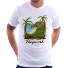 Camiseta Tropical Beach - Foca na Moda