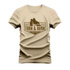 Camiseta Turn Algodão Gola Redonda