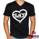 Camiseta Twice 100% Algodão 5th World Tour Ready To Be K-pop Once Geeko