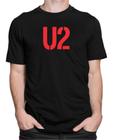 Camiseta U2 Rock Música Red Camisa 100% Algodão