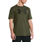 Camiseta Under Armour Ua Big Logo Fill SS BRZ Verde Militar - Masculino