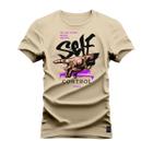 Camiseta Unisex Urban Trap Astrid Self Control Estampada Algodão Streetwear Urbano