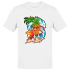 Camiseta Unissex Abacaxi surfista