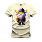 Camiseta Unissex Algodão Premium Estampada Viking