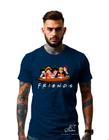 Camiseta Unissex Anime Goku Friends Masculino Feminino Malha Premium