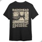 Camiseta Unissex Banda Radiohead Rock Alternativo 1985 Thom