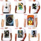 Camiseta Unissex Bandas de Rock Music T-Shirt Gola Redonda Lançamento