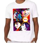 Camiseta Unissex Bandas Rock Music T-Shirt Gola Redonda Lançamento