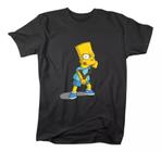 Camiseta Unissex Bart Simpsons Camisa De Desenho