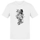 Camiseta Unissex Bicicros espirito de aventura grafite