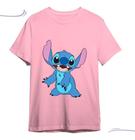 Camiseta Unissex Camisa Personagem Lilo Stitch Filme