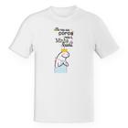 Camiseta Unissex Dia das mães Flork não usa coroa