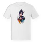 Camiseta Unissex Fantasy Girl Spash Color