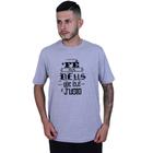 Camiseta Unissex Fé em Deus Racionais Mcs