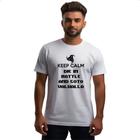 Camiseta Unissex Keep Calm - Die in battle and goto Valhalla