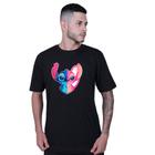 Camiseta Unissex Lilo and Angel Love