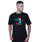 Camiseta Unissex Lilo Stitch Mickey Mouse