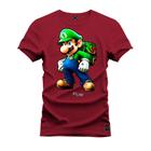 Camiseta Unissex T-Shirt 100% Algodão Estampada Luiz Furioso