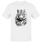 Camiseta Unissex Tigre albino