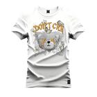 Camiseta Urso Ponty Cry Plus Size Grande Gola Redonda Estampa Dtf Premium