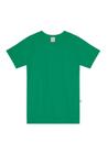 Camiseta Verde Básica Infantil Menino em Malha Brandili