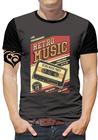 Camiseta Vintage Retro Masculina Broklyn California Blusa MR