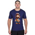 Camiseta Vintagem Super Mario Cosplay Havaii Gamer