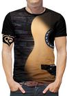 Camiseta Violão PLUS SIZE Masculina Guitarra Musica est1